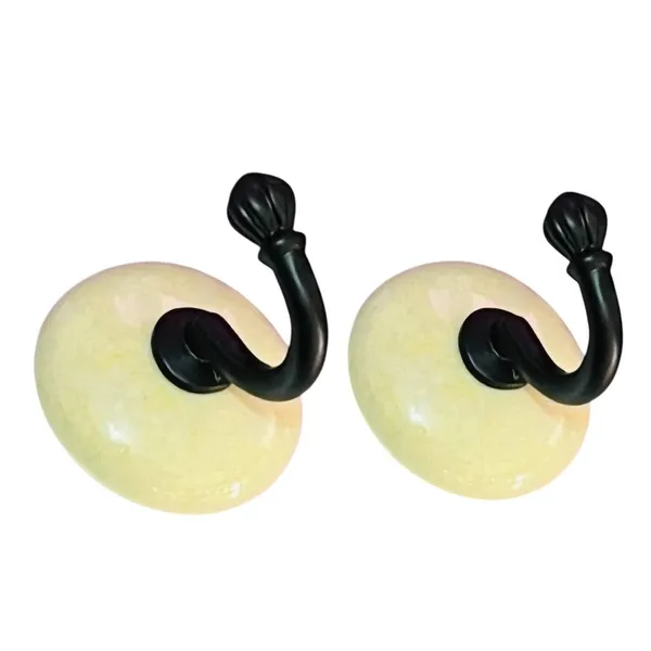 Maison_Belle_Ceramic_Metal_Wall_Hook/Wall_Mounted_Single_Hook_Hand_Painting_-_Black_Hook_(Size_3.5_Inch,_Marble_Shades)_-_Pack_of_2_(5.)