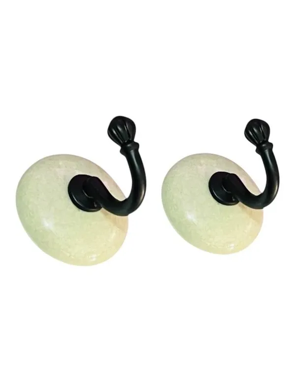 Maison_Belle_Ceramic_Metal_Wall_Hook/Wall_Mounted_Single_Hook_Hand_Painting_-_Black_Hook_(Size_3.5_Inch,_Marble_Shades)_-_Pack_of_2_(7.)