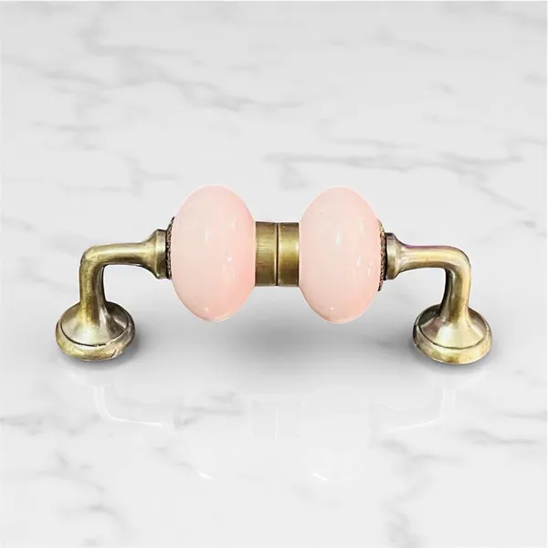 Maison_Belle_Ceramic_Door_Handle_Gold_Antique_Finish_-_(Size_5_Inch,_Hand_Painted)_-_Pack_of_1_(5._Pink)