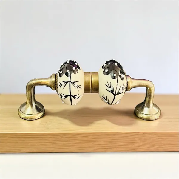 Maison_Belle_Ceramic_Door_Handle_Gold_Antique_Finish_-_(Size_5_Inch,_Hand_Painted)_-_Pack_of_1_(8._Hand_Painting)