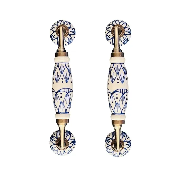 Maison_Belle_Ceramic_Door_Handle_Gold_Antique_Finish_(Size_-_8.5_INCH)_-_Hole_to_Hole_6.5_INCH_-_Pack_of_1_Handle_(2._Size_8.5_INCH_Hand_Paiting)