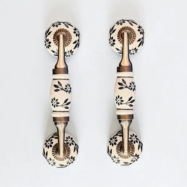 Maison_Belle_Ceramic_Door_Handle_Gold_Antique_Finish_(Size_-_7__INCH)_-_Hole_to_Hole_5_INCH_-_Pack_of_1_Handle_(14._Size_7_INCH_Hand_Painting)
