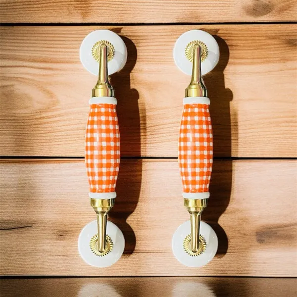 Maison_Belle_Ceramic_Door_Handle_Brass_Finish_(Size_-_8.5_INCH)_-_Hole_to_Hole_6.5_INCH_-_Pack_of_1_Handle_(Brass_-_Orange)