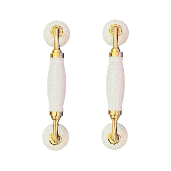 Maison_Belle_Ceramic_Door_Handle_Brass_Finish_(Size_-_8.5_INCH)_-_Hole_to_Hole_6.5_INCH_-_Pack_of_1_Handle_(Brass)_(White_Crackle)