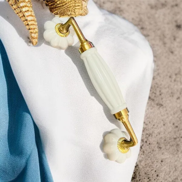 Maison_Belle_Ceramic_Door_Handle_Brass_Finish_(Size_-_8.5_INCH)_-_Hole_to_Hole_6.5_INCH_-_Pack_of_1_Handle_(Brass)_(Melon_White)