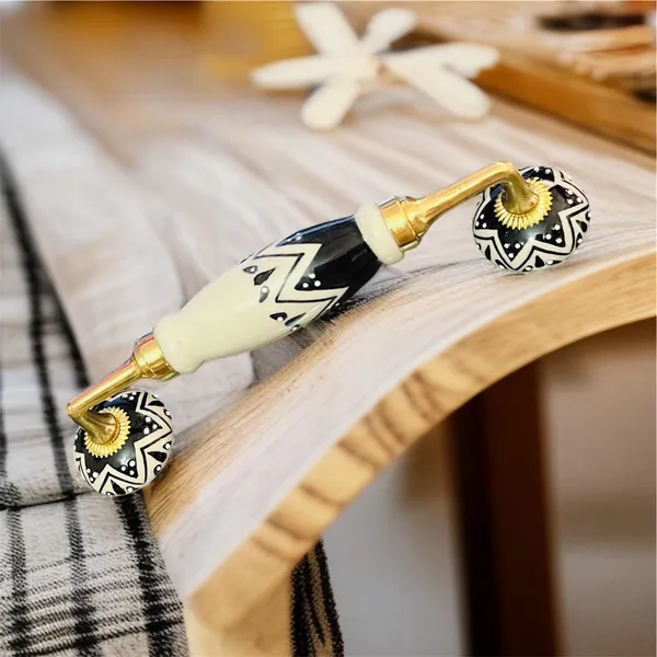 Maison_Belle_Ceramic_Door_Handle_Brass_Finish_(Size_-_8.5_INCH)_-_Hole_to_Hole_6.5_INCH_-_Pack_of_1_Handle_(Brass)_(Black_Hand_Painted_1)