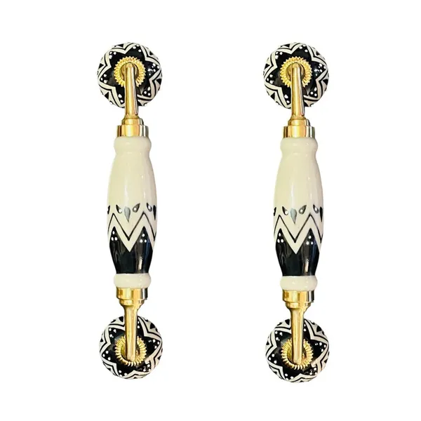 Maison_Belle_Ceramic_Door_Handle_Brass_Finish_(Size_-_8.5_INCH)_-_Hole_to_Hole_6.5_INCH_-_Pack_of_1_Handle_(Brass)_(Black_Hand_Painted_1)