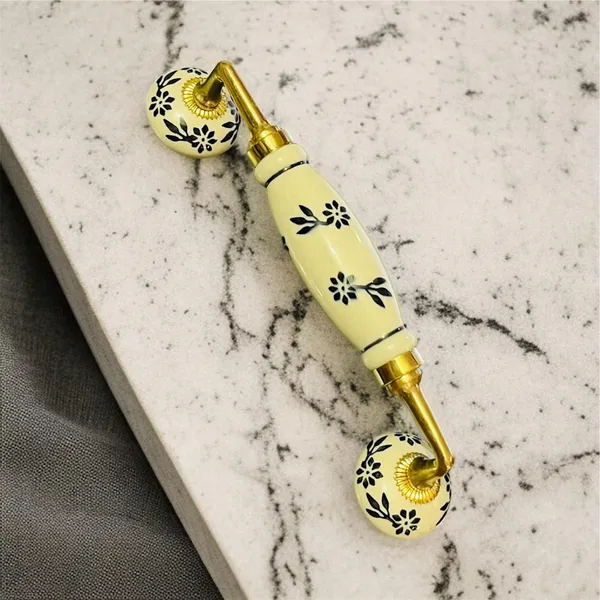 Maison_Belle_Ceramic_Door_Handle_Brass_Finish_(Size_-_8.5_INCH)_-_Hole_to_Hole_6.5_INCH_-_Pack_of_1_Handle_(Brass)_(Black_Hand_Painting_6)