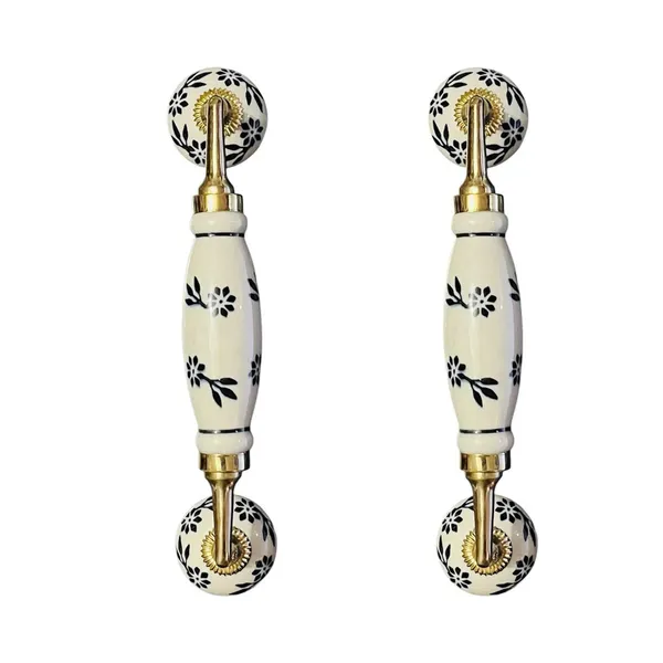 Maison_Belle_Ceramic_Door_Handle_Brass_Finish_(Size_-_8.5_INCH)_-_Hole_to_Hole_6.5_INCH_-_Pack_of_1_Handle_(Brass)_(Black_Hand_Painting_6)