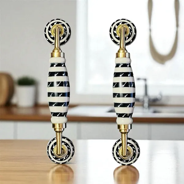 Maison_Belle_Ceramic_Door_Handle_Brass_Finish_(Size_-_8.5_INCH)_-_Hole_to_Hole_6.5_INCH_-_Pack_of_1_Handle_(Brass)_(Black_Hand_Painting_7)