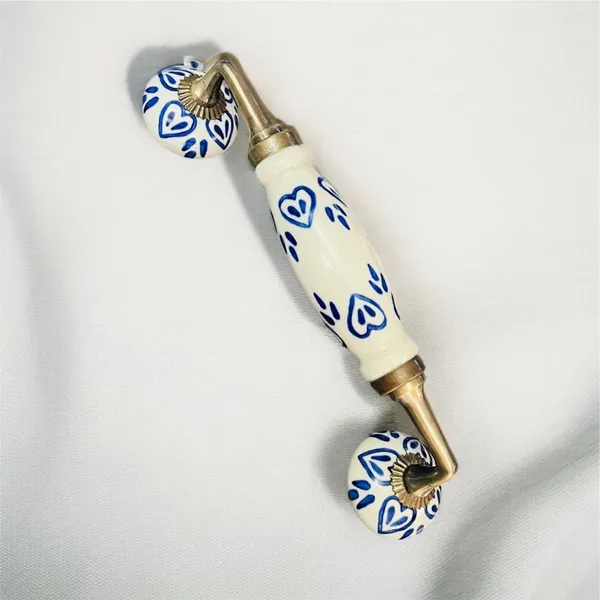 Maison_Belle_Ceramic_Door_Handle_Gold_Antique_Finish_(Size_-_8.5_INCH)_-_Hole_to_Hole_6.5_INCH_-_Pack_of_1_Handle_(21._Size_8.5_INCH_Hand_Painted)