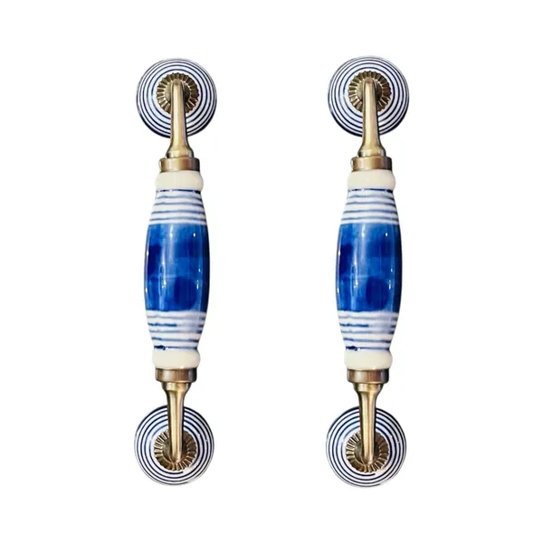 Maison_Belle_Ceramic_Door_Handle_Gold_Antique_Finish_(Size_-_8.5_INCH)_-_Hole_to_Hole_6.5_INCH_-_Pack_of_1_Handle_(23._Size_8.5_INCH_Hand_Painted)