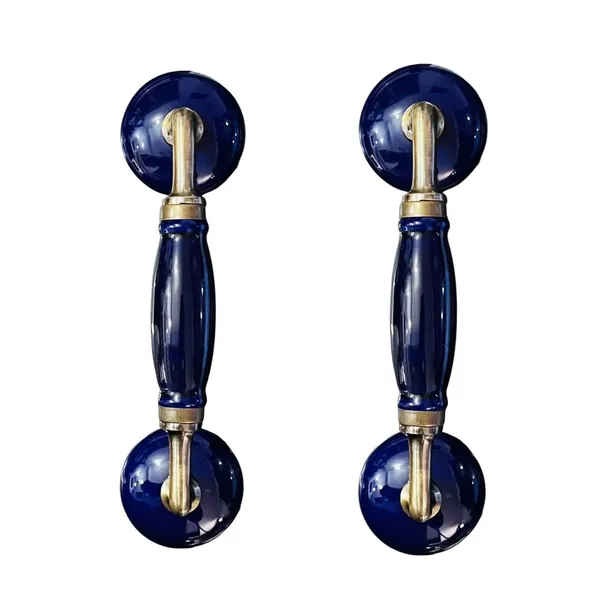 Maison_Belle_Ceramic_Door_Handle_Gold_Antique_Finish_(Size_-_8.6_INCH)_-_Hole_to_Hole_6.5_INCH_-_Pack_of_1_Handle_(Blue)