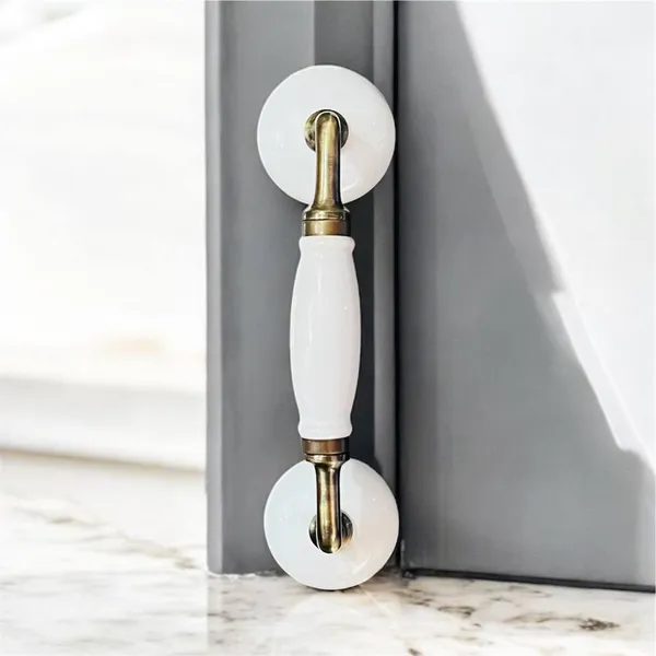 Maison_Belle_Ceramic_Door_Handle_Gold_Antique_Finish_(Size_-_8.6_INCH)_-_Hole_to_Hole_6.5_INCH_-_Pack_of_1_Handle_(White)