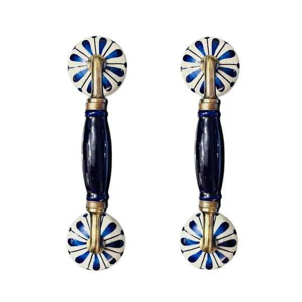 Maison_Belle_Ceramic_Door_Handle_Gold_Antique_Finish_(Size_-_8.6_INCH)_-_Hole_to_Hole_6.5_INCH_-_Pack_of_1_Handle_(Blue_Hand_Painting_2)