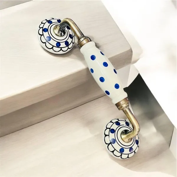 Maison_Belle_Ceramic_Door_Handle_Gold_Antique_Finish_(Size_-_8.6_INCH)_-_Hole_to_Hole_6.5_INCH_-_Pack_of_1_Handle_(Blue_DOT_2)