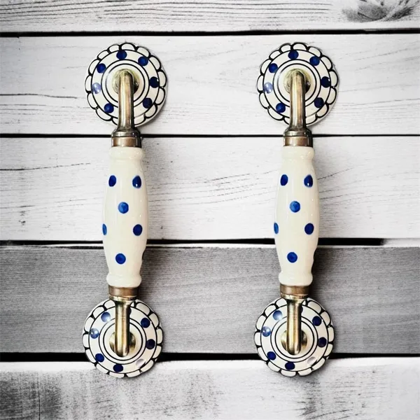 Maison_Belle_Ceramic_Door_Handle_Gold_Antique_Finish_(Size_-_8.6_INCH)_-_Hole_to_Hole_6.5_INCH_-_Pack_of_1_Handle_(Blue_DOT_2)