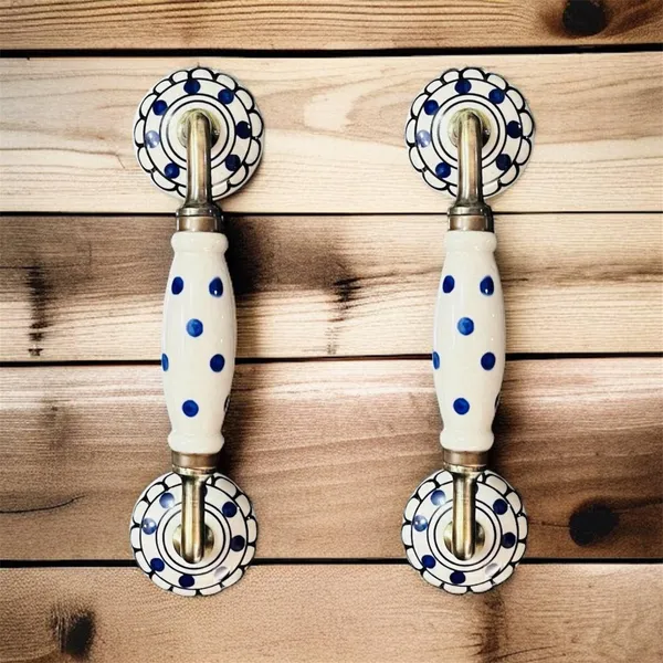 Maison_Belle_Ceramic_Door_Handle_Gold_Antique_Finish_(Size_-_8.6_INCH)_-_Hole_to_Hole_6.5_INCH_-_Pack_of_1_Handle_(Blue_DOT_2)