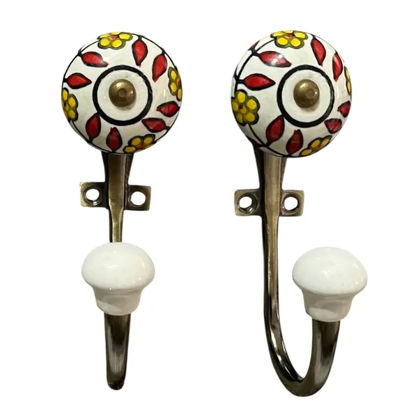 Pack_of_2_Ceramic_Metal_Wall_Mounted_Single_Hook_Hanger_-_Gold_Antique_Finish_(Size_5_Inch)_