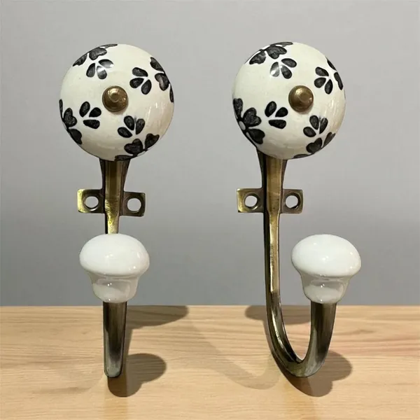 Pack_of_2_Ceramic_Metal_Wall_Mounted_Single_Hook_Hanger_-_Gold_Antique_Finish_(Size_5_Inch)_