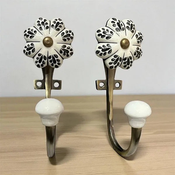Pack_of_2_Ceramic_Metal_Wall_Mounted_Single_Hook_Hanger_-_Gold_Antique_Finish_(Size_5_Inch)_
