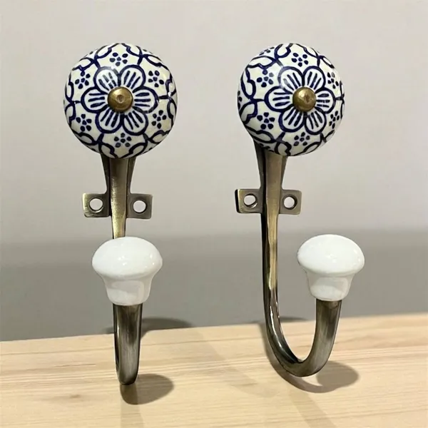Pack_of_2_Ceramic_Metal_Wall_Mounted_Single_Hook_Hanger_-_Gold_Antique_Finish_(Size_5_Inch)_