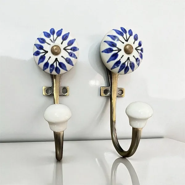 Pack_of_2_Ceramic_Metal_Wall_Mounted_Single_Hook_Hanger_-_Gold_Antique_Finish_(Size_5_Inch)_