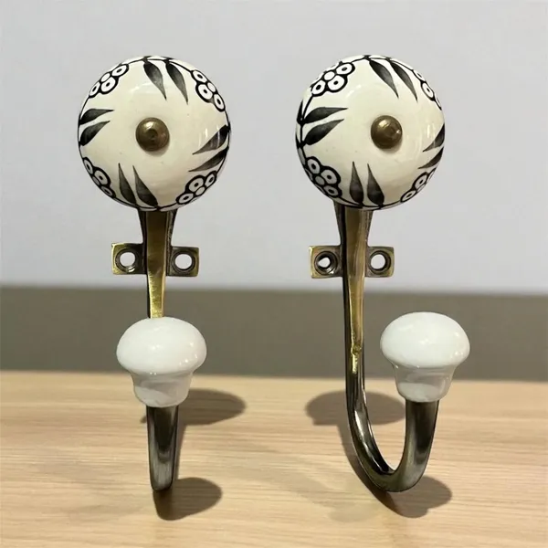 Pack_of_2_Ceramic_Metal_Wall_Mounted_Single_Hook_Hanger_-_Gold_Antique_Finish_(Size_5_Inch)_