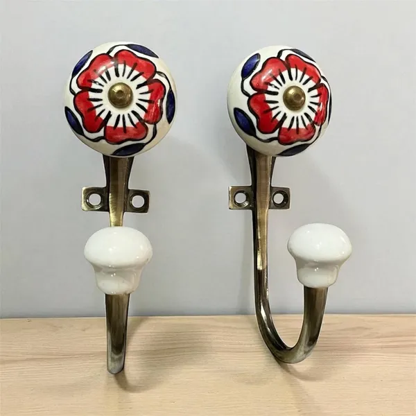 Pack_of_2_Ceramic_Metal_Wall_Mounted_Single_Hook_Hanger_-_Gold_Antique_Finish_(Size_5_Inch)_