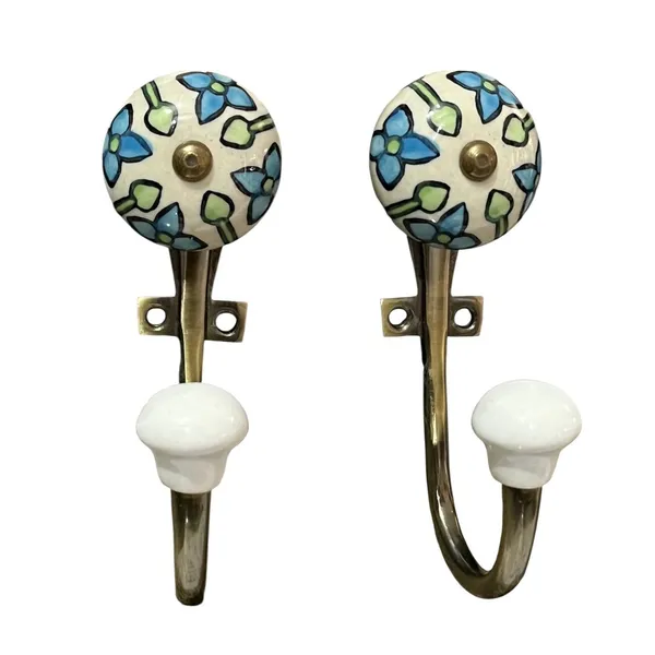 Pack_of_2_Ceramic_Metal_Wall_Mounted_Single_Hook_Hanger_-_Gold_Antique_Finish_(Size_5_Inch)_