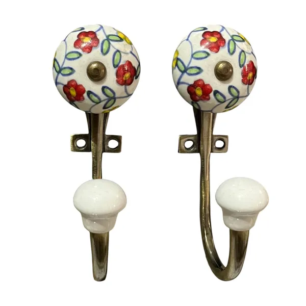 Pack_of_2_Ceramic_Metal_Wall_Mounted_Single_Hook_Hanger_-_Gold_Antique_Finish_(Size_5_Inch)_