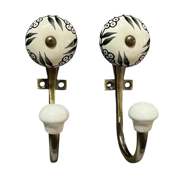 Pack_of_2_Ceramic_Metal_Wall_Mounted_Single_Hook_Hanger_-_Gold_Antique_Finish_(Size_5_Inch)_