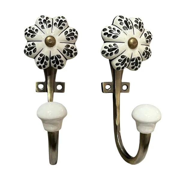 Pack_of_2_Ceramic_Metal_Wall_Mounted_Single_Hook_Hanger_-_Gold_Antique_Finish_(Size_5_Inch)_