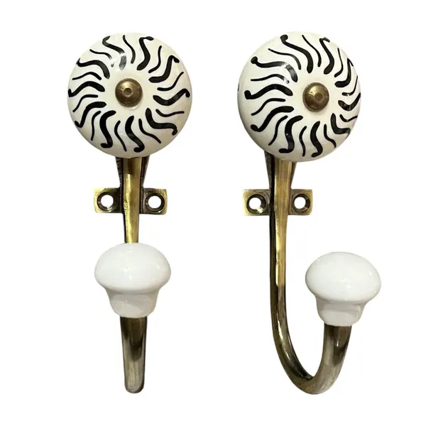 Pack_of_2_Ceramic_Metal_Wall_Mounted_Single_Hook_Hanger_-_Gold_Antique_Finish_(Size_5_Inch)_