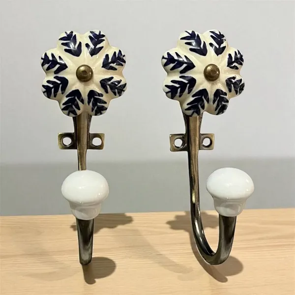 Pack_of_2__Ceramic_Metal_Wall_Mounted_Single_Hook_Hanger_-_Gold_Antique_Finish_(Size_5_Inch)