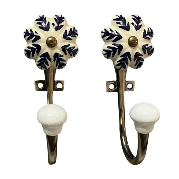 Pack_of_2__Ceramic_Metal_Wall_Mounted_Single_Hook_Hanger_-_Gold_Antique_Finish_(Size_5_Inch)