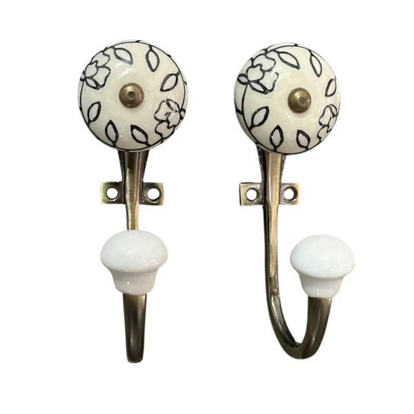 Pack_of_2__Ceramic_Metal_Wall_Mounted_Single_Hook_Hanger_-_Gold_Antique_Finish_(Size_5_Inch)_