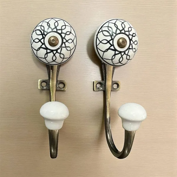 Pack_of_2__Ceramic_Metal_Wall_Mounted_Single_Hook_Hanger_-_Gold_Antique_Finish_(Size_5_Inch)_