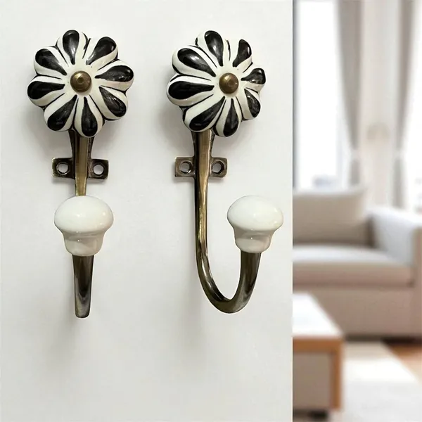 Pack_of_2__Ceramic_Metal_Wall_Mounted_Single_Hook_Hanger_-_Gold_Antique_Finish_(Size_5_Inch)_