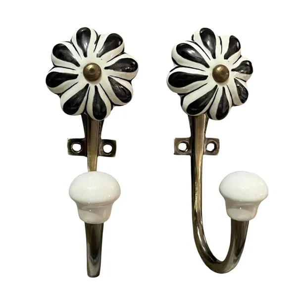 Pack_of_2__Ceramic_Metal_Wall_Mounted_Single_Hook_Hanger_-_Gold_Antique_Finish_(Size_5_Inch)_