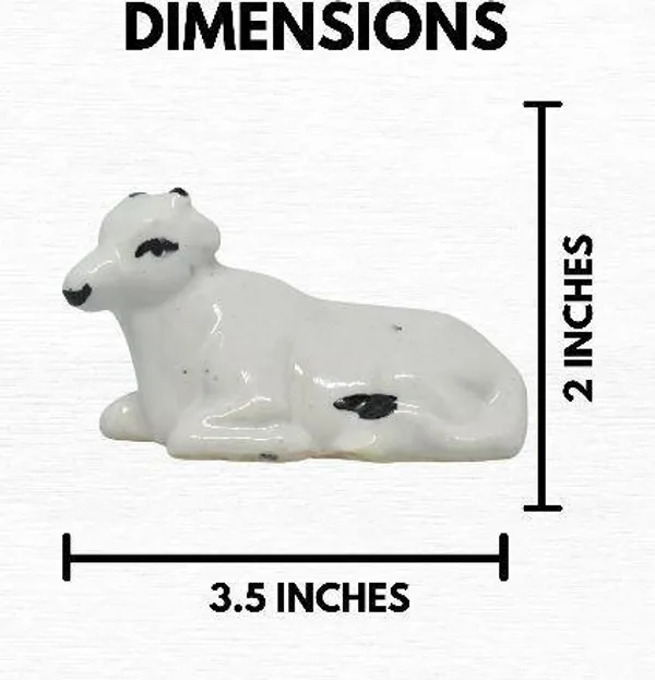 White_Miniature_Ceramic_Cow_(_3_piece_)