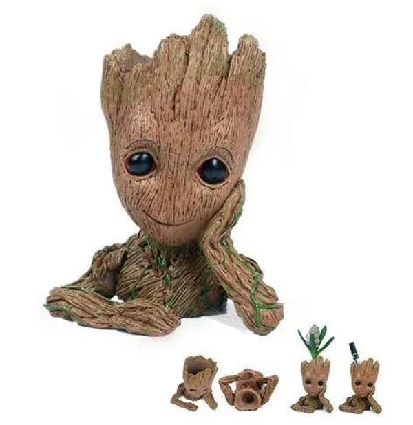 Thinking_Baby_Groot_Resin_Succulent_Pot_For_Home_&_Decoration