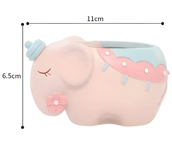 Pink_Elephant_Resin_Succulent_Pot_For_Home_&_Decoration