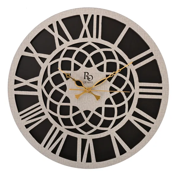 White_Analog_Wood_Wall_Clock_For_Home_Decor_|_Accurate_Time_Keeping_With_Quartz_Mechanism