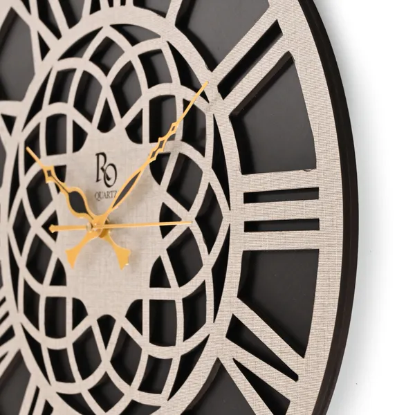 White_Analog_Wood_Wall_Clock_For_Home_Decor_|_Accurate_Time_Keeping_With_Quartz_Mechanism