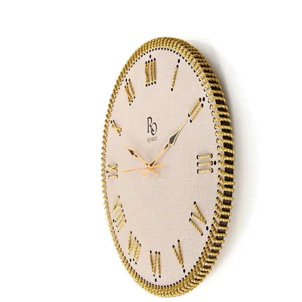 White_Analog_Wood_Wall_Clock_For_Home_Decor_|_Accurate_Time_Keeping_With_Quartz_Mechanism