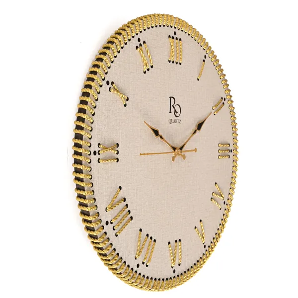 White_Analog_Wood_Wall_Clock_For_Home_Decor_|_Accurate_Time_Keeping_With_Quartz_Mechanism