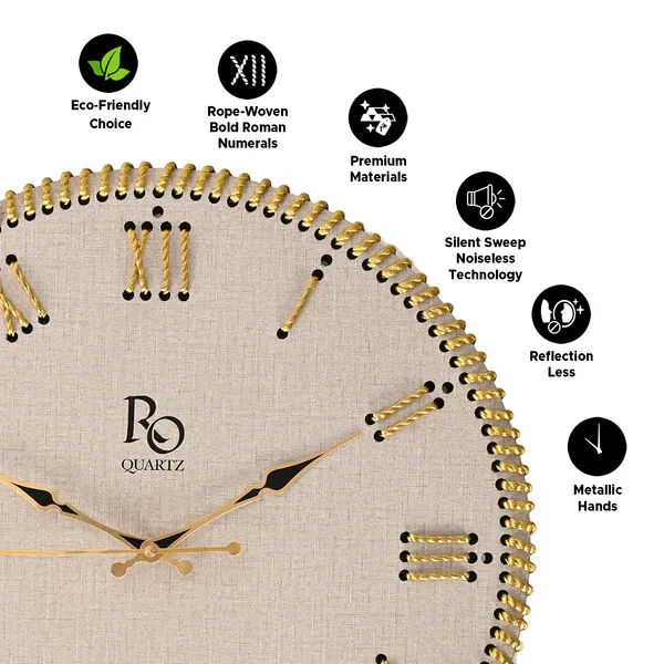 White_Analog_Wood_Wall_Clock_For_Home_Decor_|_Accurate_Time_Keeping_With_Quartz_Mechanism
