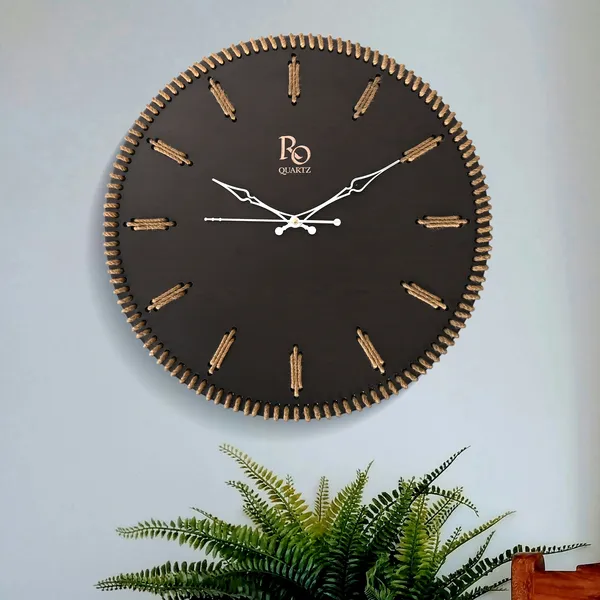 Black_Analog_Wood_Wall_Clock_For_Home_Decor_|_Circular_|_Accurate_Time_Keeping_With_Quartz_Mechanism