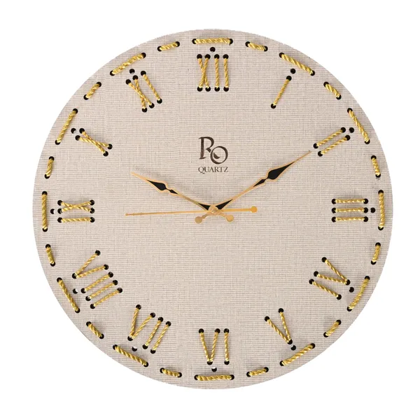 White_Analog_Wood_Wall_Clock_For_Home_Decor_|_Accurate_Time_Keeping_With_Quartz_Mechanism